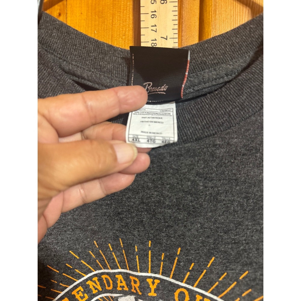 Harley-Davidson Savannah Georgia River Street Graphic T-Shirt Mens 4XL Gray